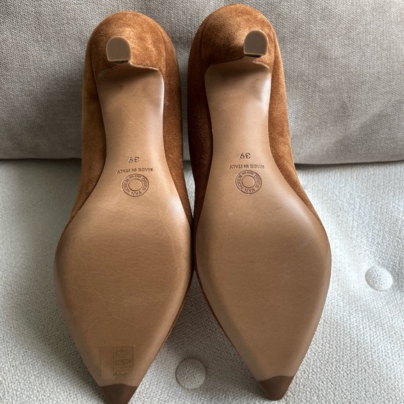 Brand new Dries Van Noten women’s tan suede heels shoes size 39 - Picture 4 of 11